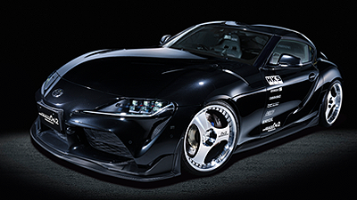 GR SUPRA tuned by HKS<br>Machining & Diamond Cut