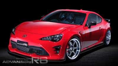 TOYOTA 86 tuned by 130R YOKOHAMA<br>MACHINING & RACING HYPER BLACK(18inch)