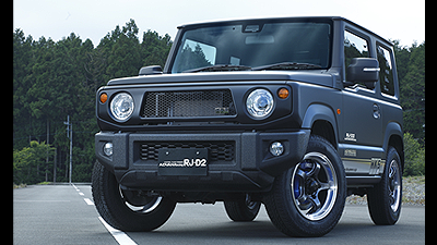 jimny tuned by HKS<br>MACHINING & RACING GUN METALLIC