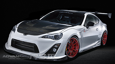 TOYOTA 86 by Original RUNDUCE RACING CANDY RED ＆ RING