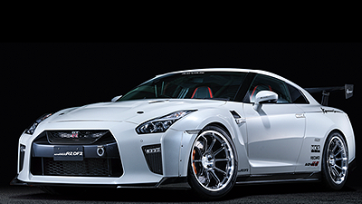 R35 GT-R tuned by Kansai service<br>20inch DIAMOND CUT & HYPER PLATINUM BLACK