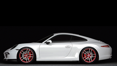 PORSCHE 991 carera S  tuned by VINGTSEPT  PLATINUM RED COMBI