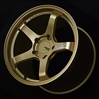 RGP：RACING GOLD METALLIC + Machine-engraved LOGO