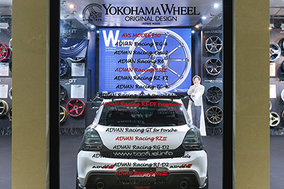 YOKOHAMA WHEEL ブース