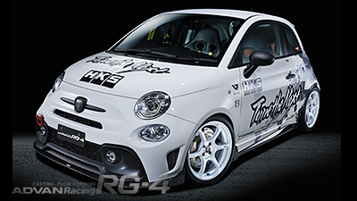 ABARTH 695 tuned by HKS