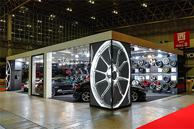 YOKOHAMA WHEEL ブース